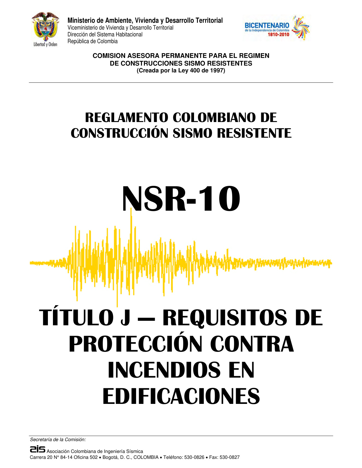Título J NSR-10